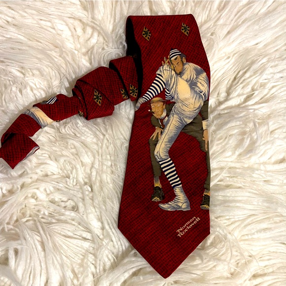 Saturday Evening Post - Norman Rockwell Men’s Necktie - Picture 1 of 12